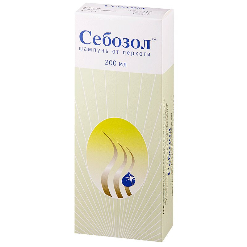 Себозол шампунь от перхоти фл.200 мл