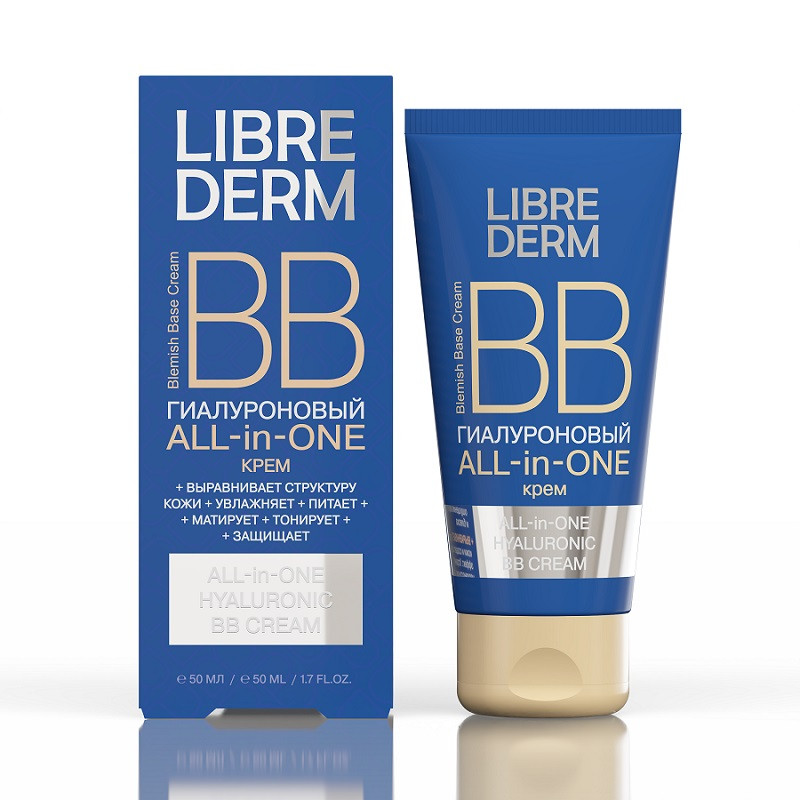Librederm Hyaluronic Крем ВВ все в одном 50 мл