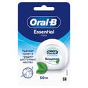 Oral-B Essential Floss Зубная нить вощеная Мята 50 м