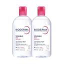 Bioderma Sensibio Набор мицеллярной воды для нормальной и чувствительной кожи 500 мл 2 шт