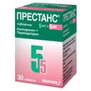 Престанс 5 мг+5 мг таблетки 30 шт