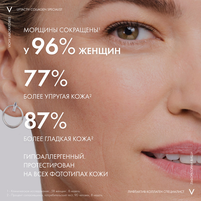 Vichy Liftactiv Collagen Specialist Крем дневной с пептидами 50 мл