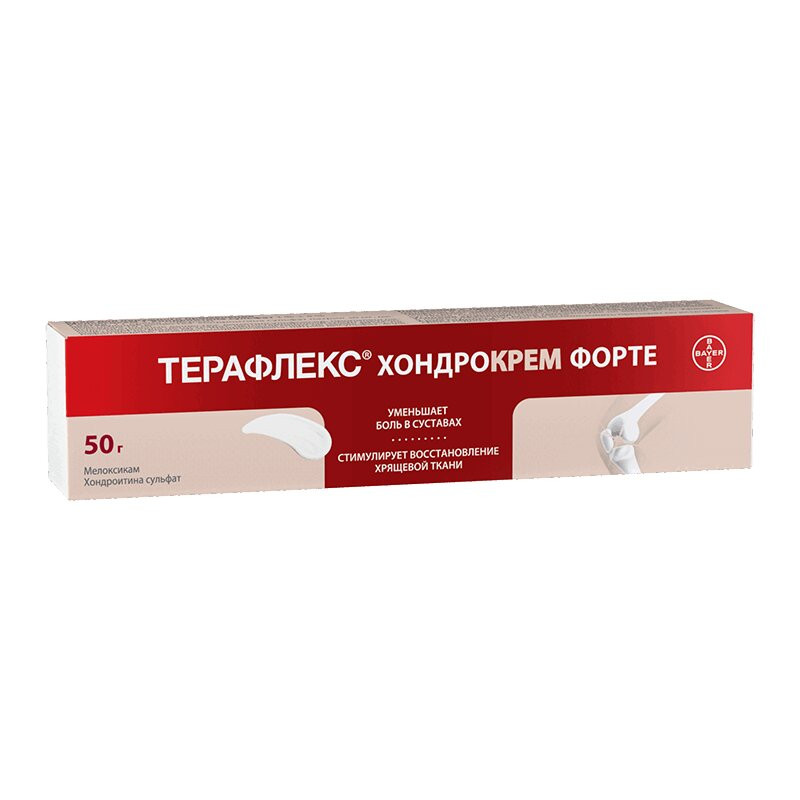 Терафлекс Хондрокрем Форте крем для наружного применения 50 г