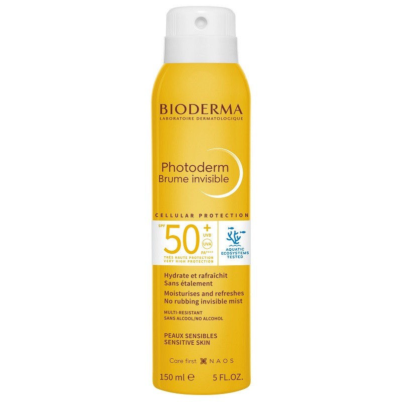 Bioderma Photoderm Спрей-вуаль солнцезащитный SPF 50+ для всех типов кожи 150 мл