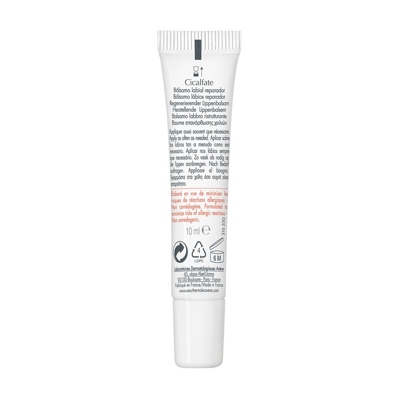 Avene Cicalfate Бальзам для губ восстанавливающий барьерный 10 мл