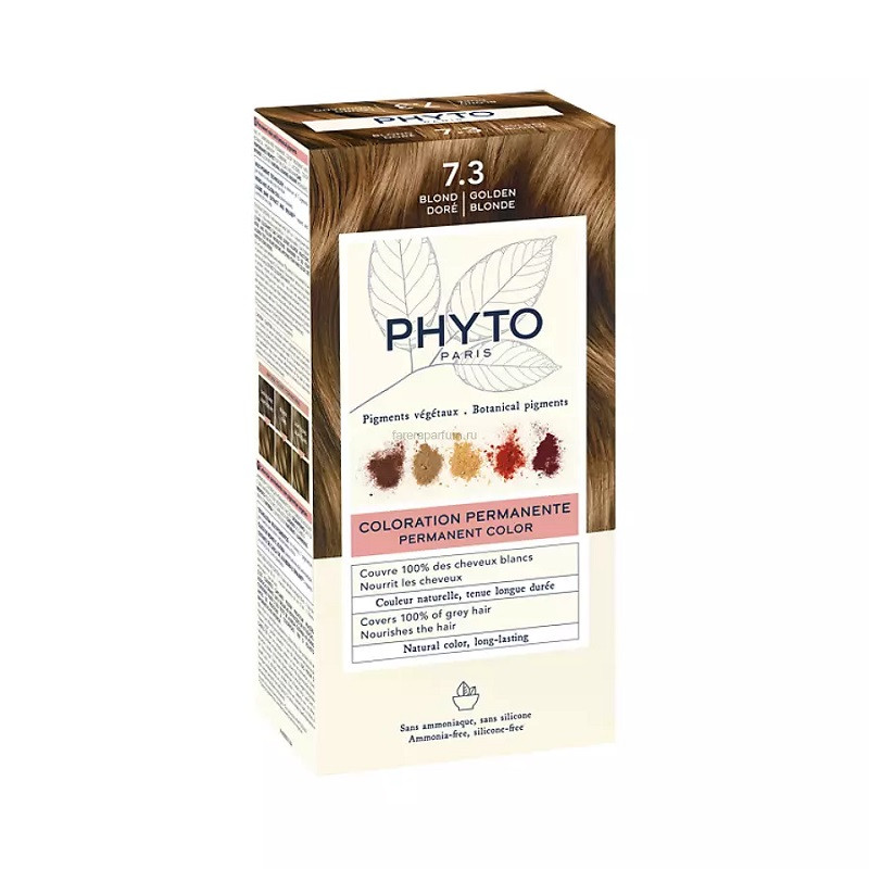 Phyto Колор Краска для волос Тон 6.3 Темный золотистый блонд