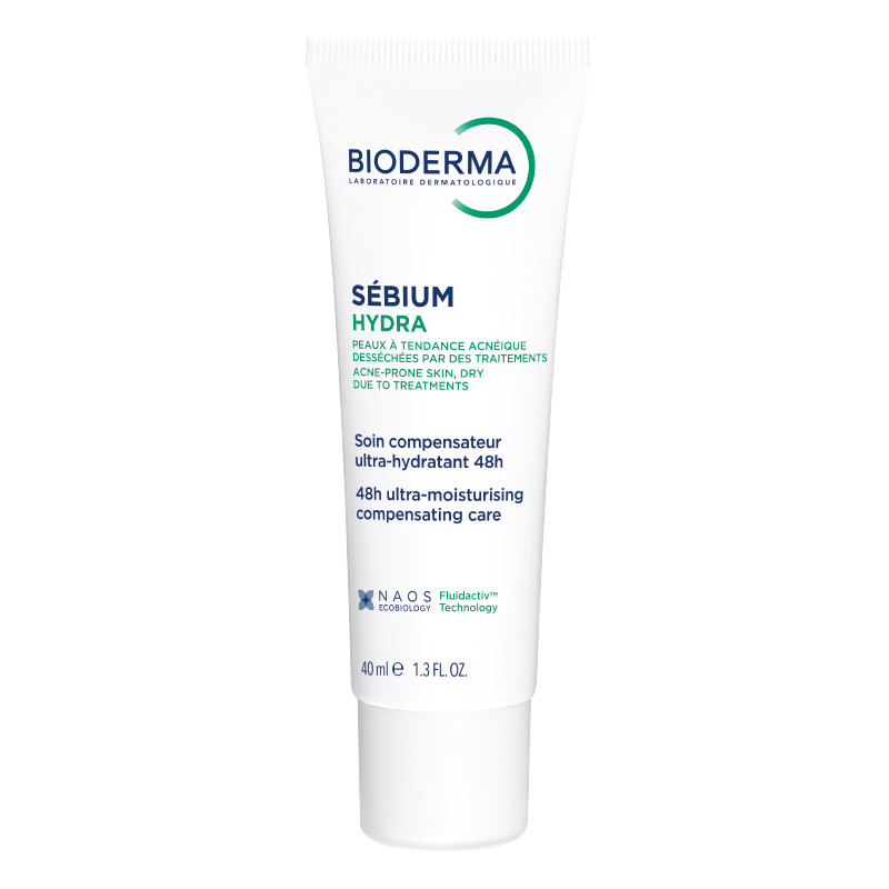 Bioderma Sebium Крем увлажняющий для пересушенной кожи с воспалениями 40 мл