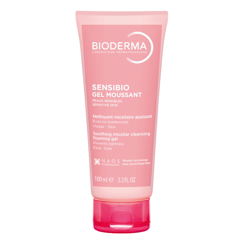 Bioderma Sensibio Гель мицеллярный очищающий для чувствительной кожи лица 100 мл