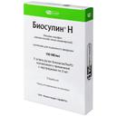 Биосулин Н 100 МЕ/мл суспензия для инъекций шприц-ручка 3 мл 5 шт