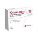 Клиндацин 100 мг суппозитории вагинальные 3 шт
