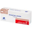 Лозартан Канон 100 мг таблетки 30 шт