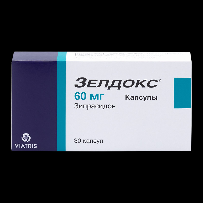 Зелдокс 60 мг капсулы 30 шт