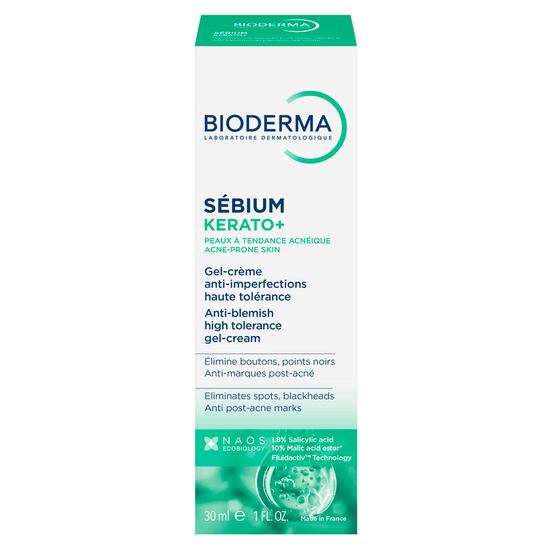 Bioderma Sebium Крем-гель с кислотами для устранения черных точек и поствоспалительной гиперпигментации 30 мл