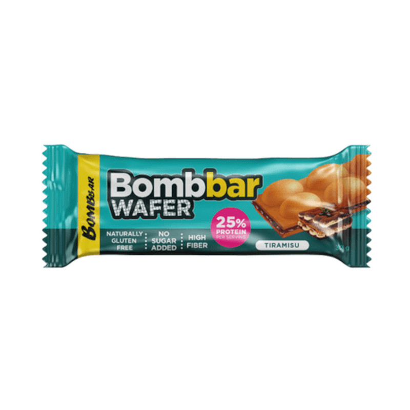 Bombbar Wafer Вафля протеиновая с шоколадно-ореховой пастой Тирамису 32 г