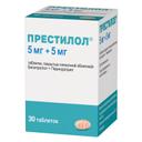 Престилол 5 мг+5 мг таблетки 30 шт