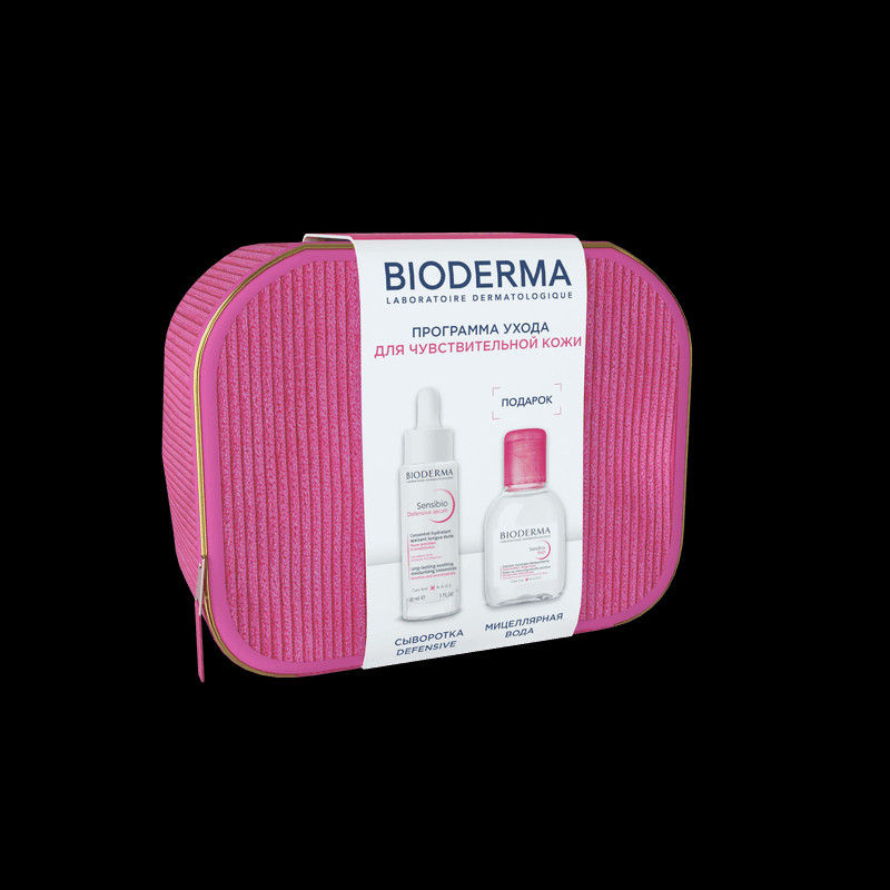 Bioderma Сенсибио Набор (сыворотка 30 мл+вода мицеллярная Н2О 100 мл)