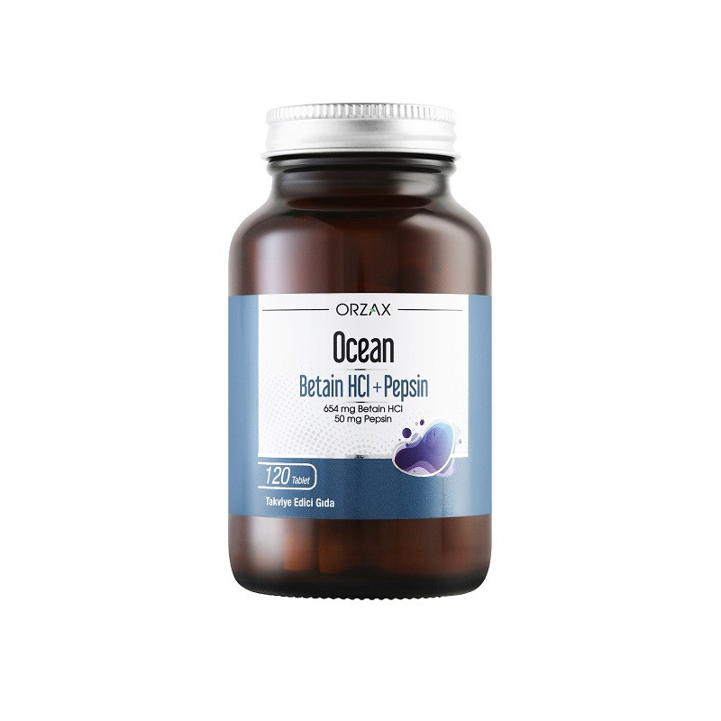 Orzax Ocean Betaine HCL + Pepsin таблетки 120 шт