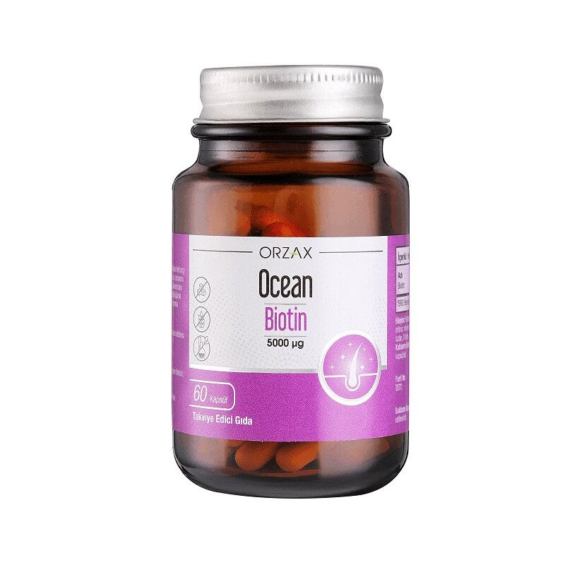 Orzax Ocean Биотин капсулы 60 шт