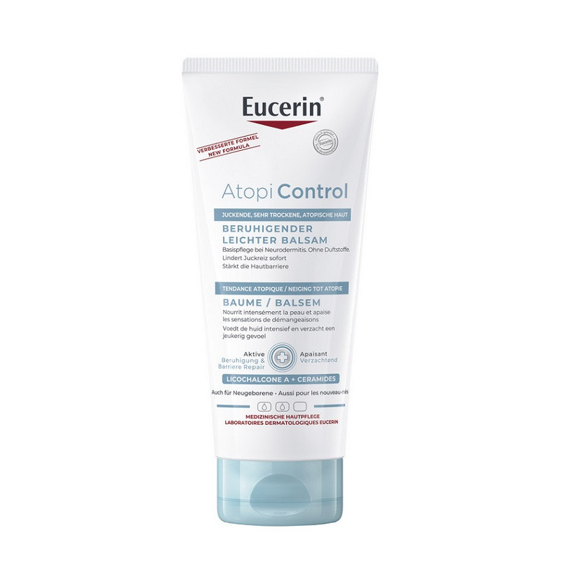 Eucerin Atopi Control Бальзам успокаивающий для младенцев, детей и взрослых 200 мл