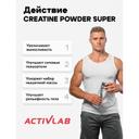ActivLab Креатин моногидрат порошок Нейтральный 500 г