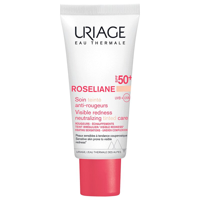 Uriage Розельян Крем СС с тональным эффектом SPF50+ 40 мл