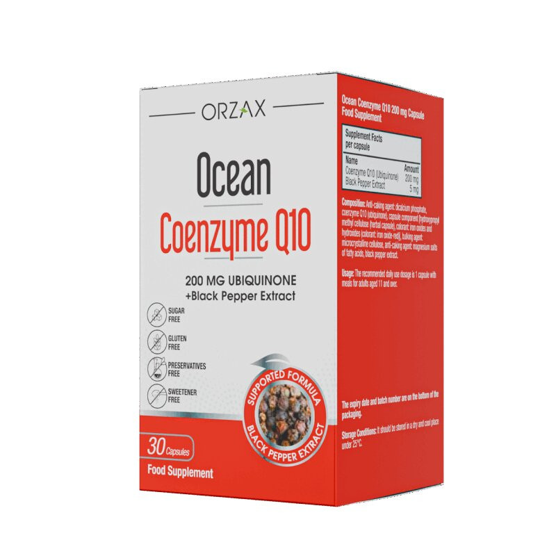 Orzax Ocean Coenzyme Q10 капсулы 30 шт