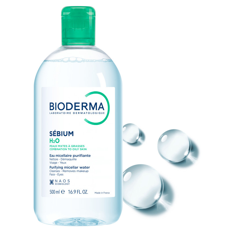 Bioderma Sebium Мицеллярная вода для жирной и проблемной кожи 500 мл
