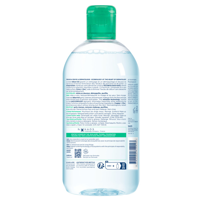 Bioderma Sebium Мицеллярная вода для жирной и проблемной кожи 500 мл
