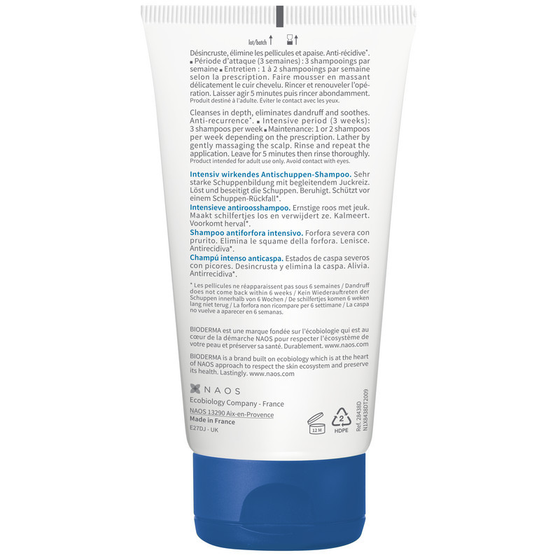 Bioderma Node DS+ Шампунь против перхоти зуда и шелушения 125 мл