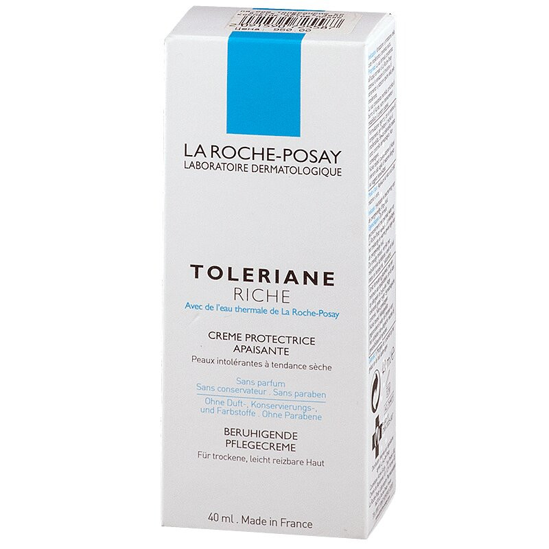 La Roche-Posay Toleriane Riche Крем увлажняющий успокаивающий для сухой кожи лица 40 мл