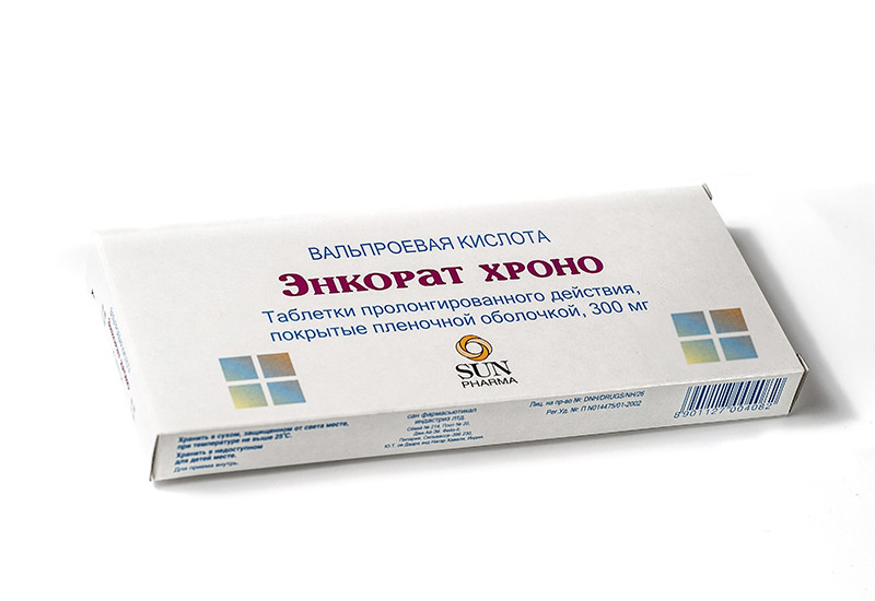 Энкорат Хроно 300 мг таблетки с пролонгированным высвобождением 30 шт